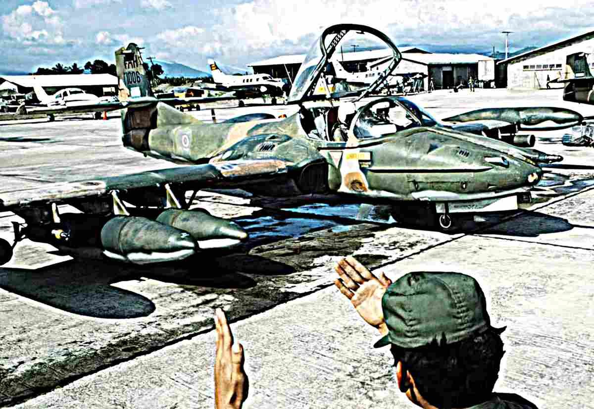 Cessna A37 Dragonfly Light Attack Aircraft United States 13 (2) Military A4 Photo Print