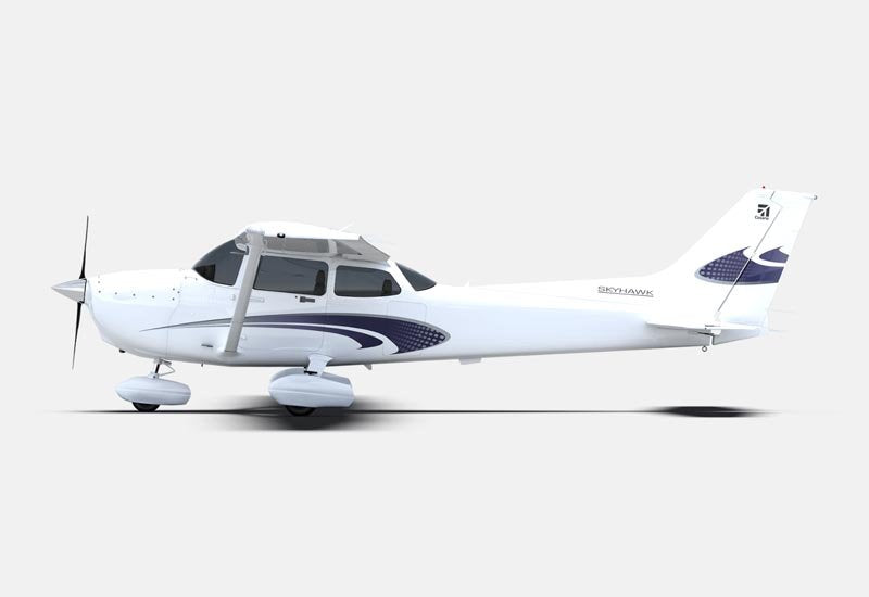 Cessna Model 172 Light Utility Aircraft United States 2 Military A4 Photo Print