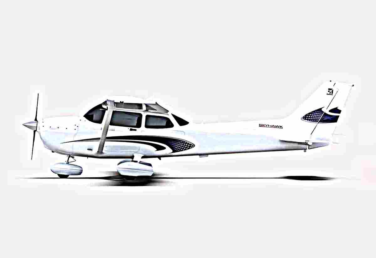 Cessna Model 172 Light Utility Aircraft United States 2 (2) Military A4 Photo Print