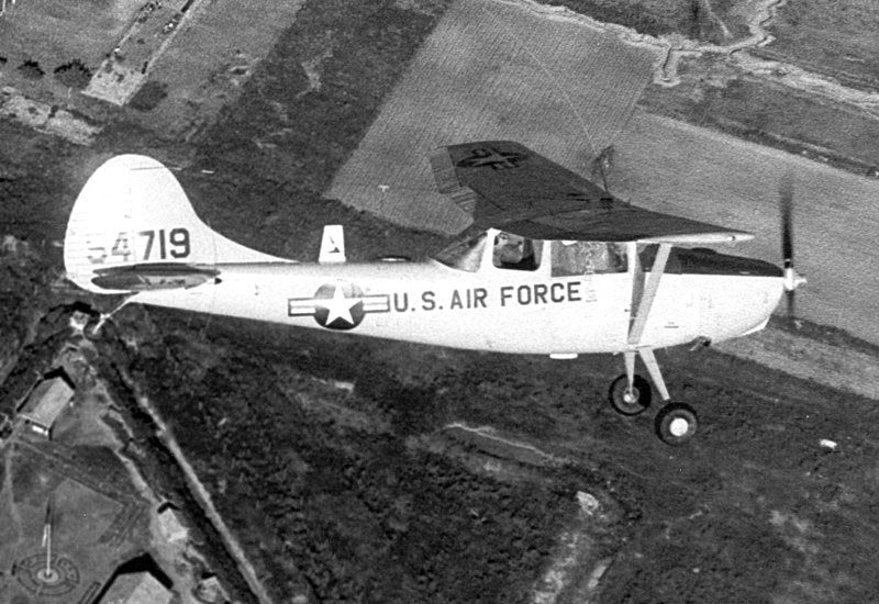 Cessna O1 Birddog 11 Military A4 Photo Print