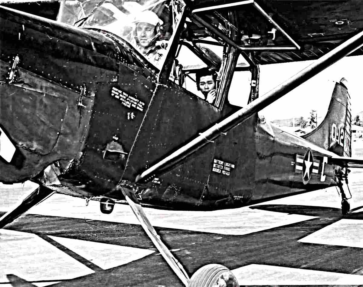 Cessna O1 Birddog 14 (2) Military A4 Photo Print