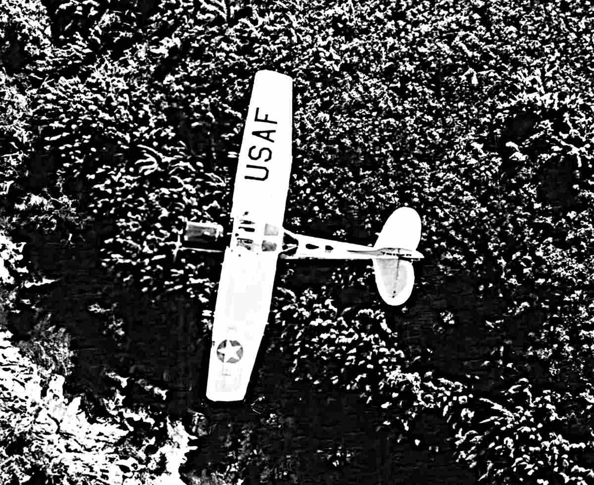 Cessna O1 Birddog 15 (2) Military A4 Photo Print