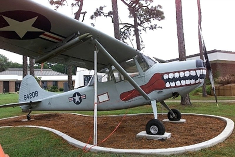 Cessna O1 Birddog 6 Military A4 Photo Print