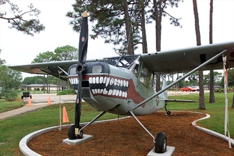 Cessna O1 Birddog 7 Military A4 Photo Print