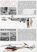 Cessna Skyhook Aviation Vintage Retro Advert Ads A4 Photo Print