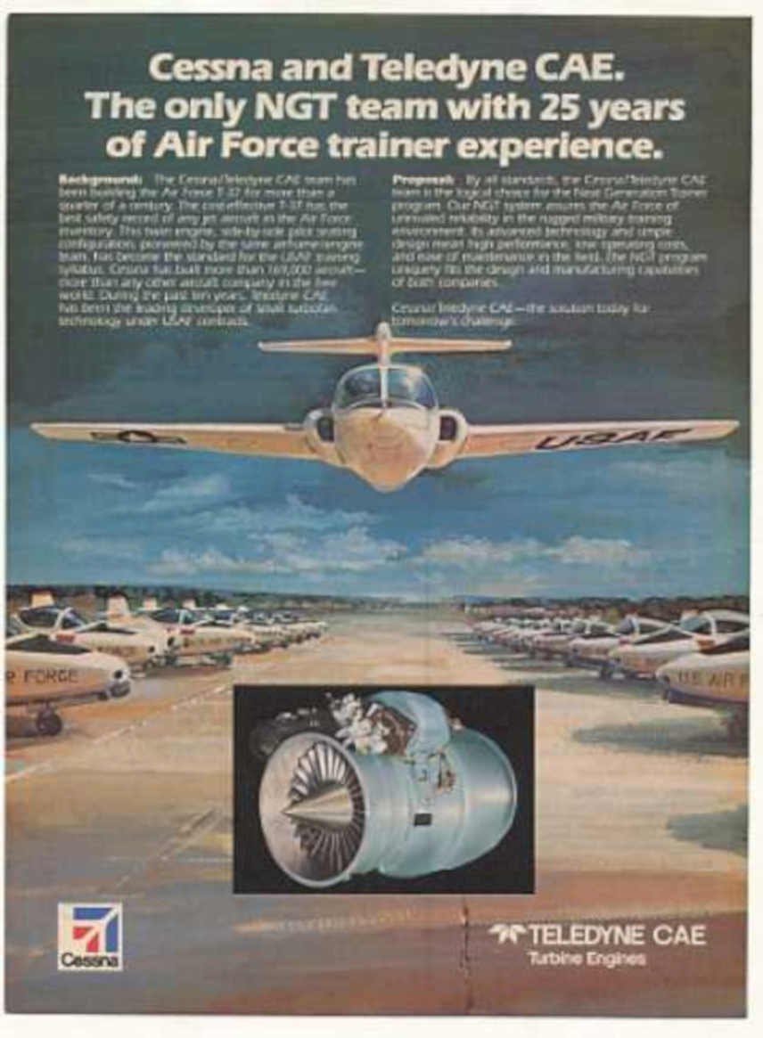 Cessna Teledyne Engine Vintage Retro Advert Ads A4 Photo Print