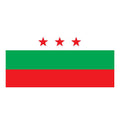 Cevallos Canton Flag N6111 A4 Photo Print