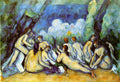 Cezanne Bathers (London) Art A4 Photo Print