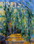Cezanne Bend In Forest Road Art A4 Photo Print