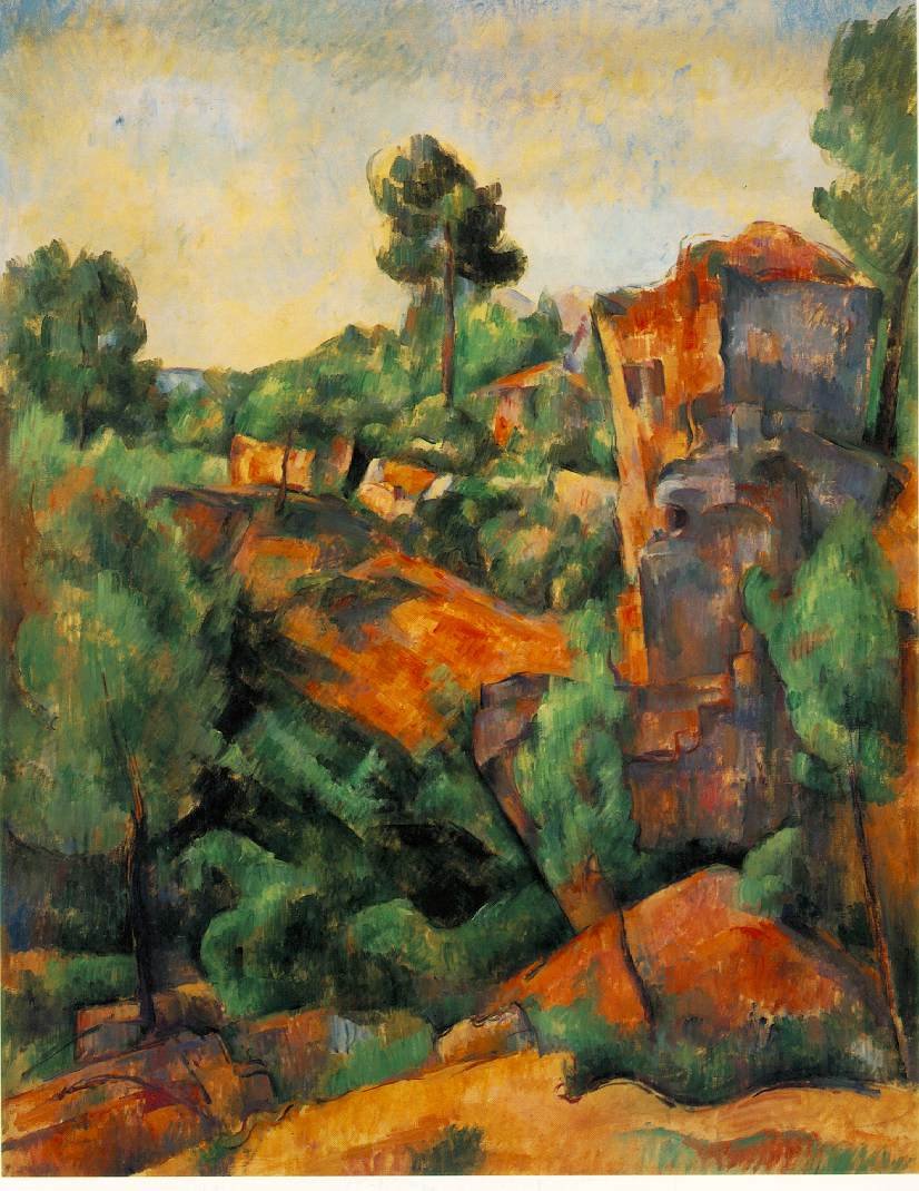 Cezanne Bibemus Quarry (Barnes) Art A4 Photo Print