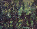 Cezanne Bridge And Pool Art A4 Photo Print