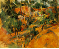 Cezanne Corner Of Quarry Art A4 Photo Print