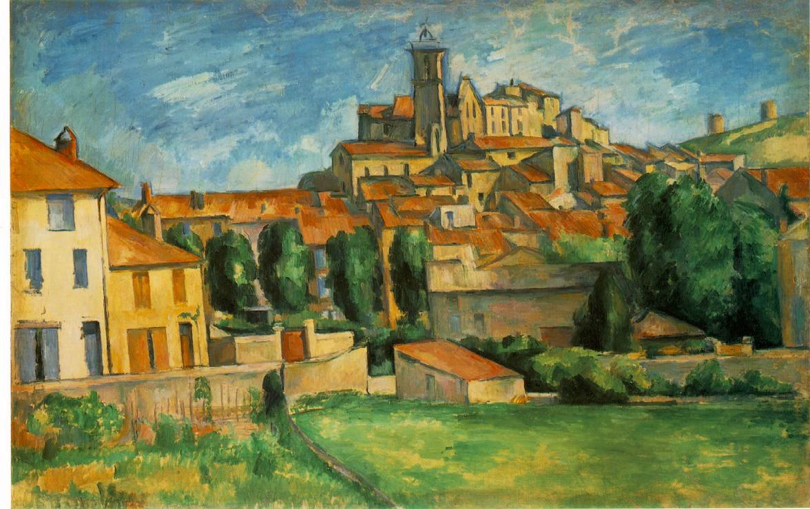 Cezanne Gardanne (Barnes) Art A4 Photo Print
