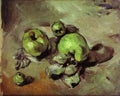Cezanne Green Apples Art A4 Photo Print