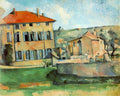 Cezanne House And Farm At Jas De Bouffan Art A4 Photo Print