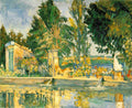 Cezanne Jas De Buffan, The Pool Art A4 Photo Print UK