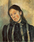 Cezanne Madame CEzanne With Unbound Hair Art A4 Photo Print