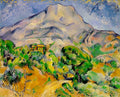 Cezanne Mont Sainte Victoire Art A4 Photo Print
