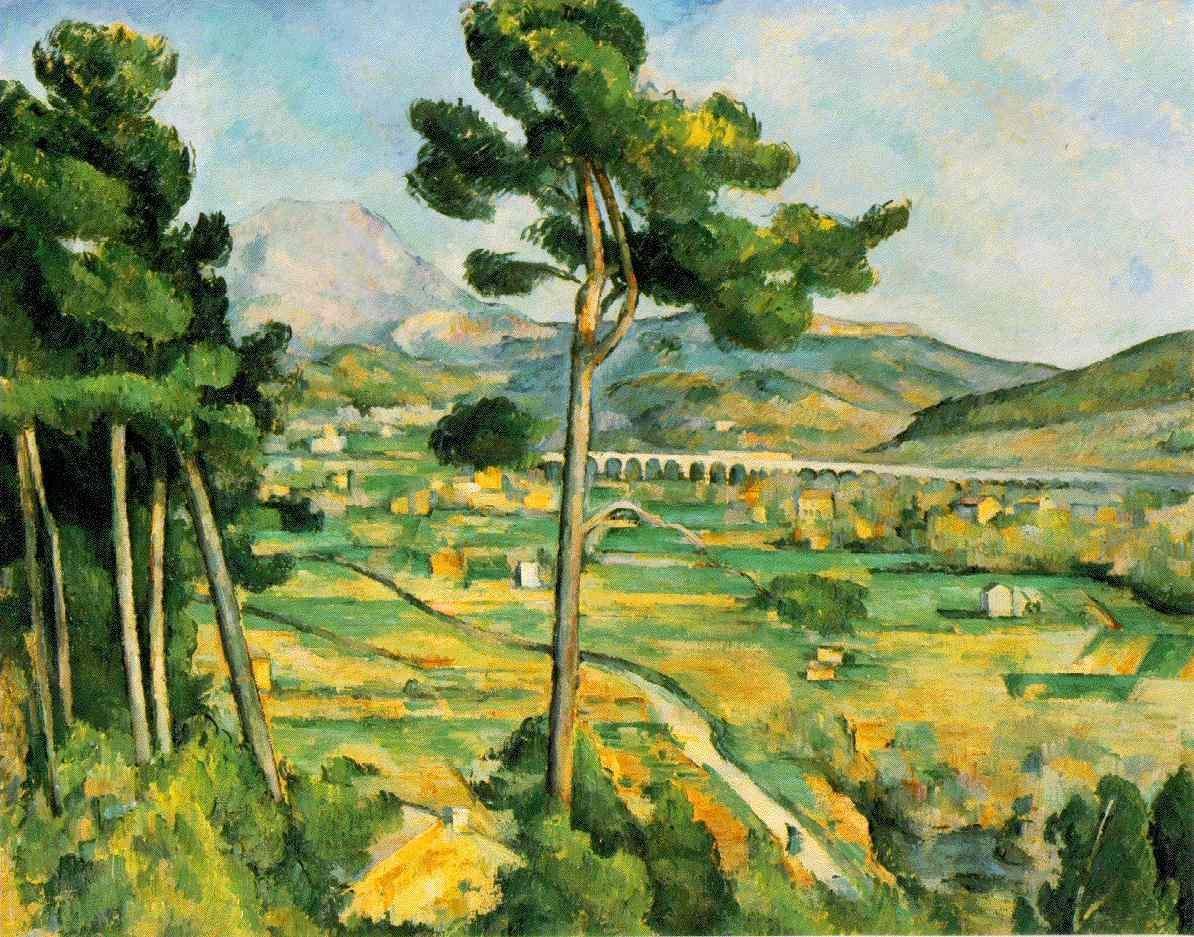 Cezanne Mont Sainte Victoire (Metropolitan) Art A4 Photo Print UK