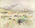 Cezanne Mont Sainte Victoire (Moma) Art A4 Photo Print UK