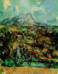 Cezanne Mont Sainte Victoire (Newyork) Art A4 Photo Print