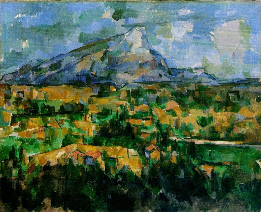 Cezanne Mont Sainte Victoire (Philadelphia) Art A4 Photo Print