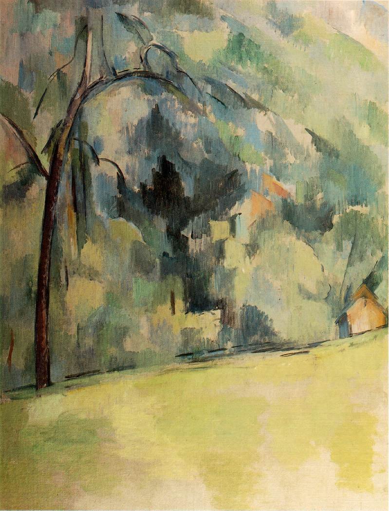 Cezanne Morning In Provence Art A4 Photo Print