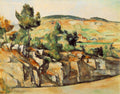 Cezanne Mountains In Provence Art A4 Photo Print