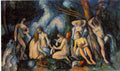Cezanne Nudes In Landscape Art A4 Photo Print UK