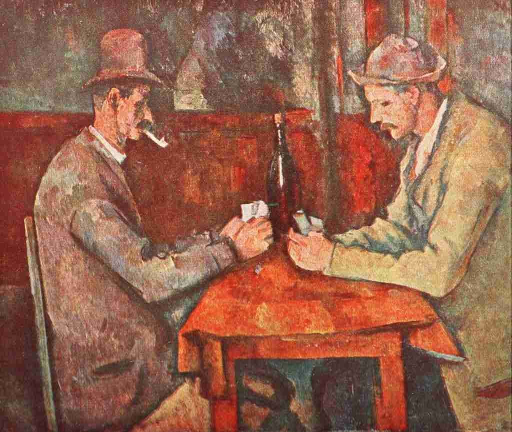 Cezanne Paul 1839 1906 Card Players Cezanne nd A4 Photo Print