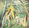 Cezanne Paul 1839 1906 Cezanne nd Three Bathers A4 Photo Print
