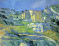 Cezanne Paul 1839 1906 Houses at the LEstaque 1880 A4 Photo Print