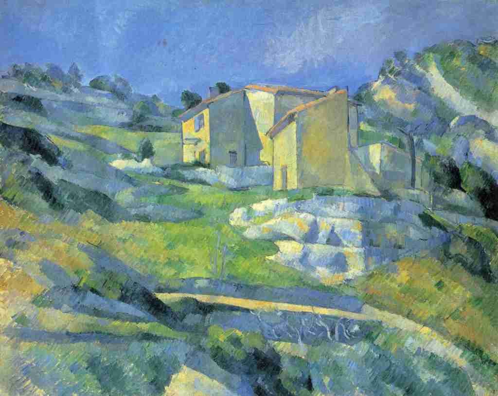 Cezanne Paul 1839 1906 Houses at the LEstaque 1880 A4 Photo Print
