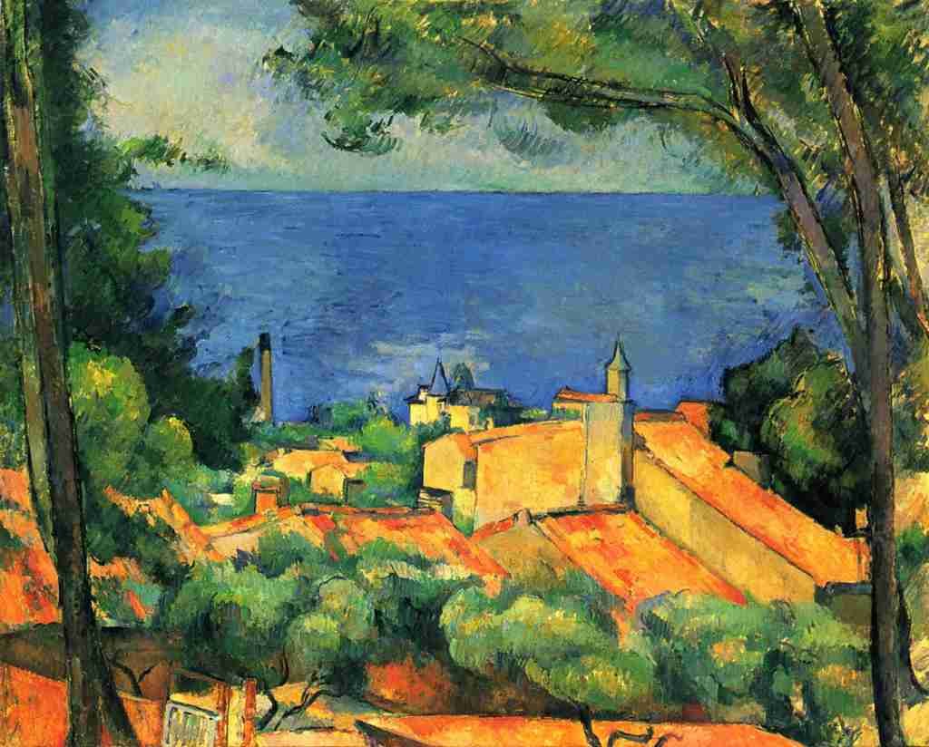 Cezanne Paul 1839 1906 LEstaque 1895 A4 Photo Print