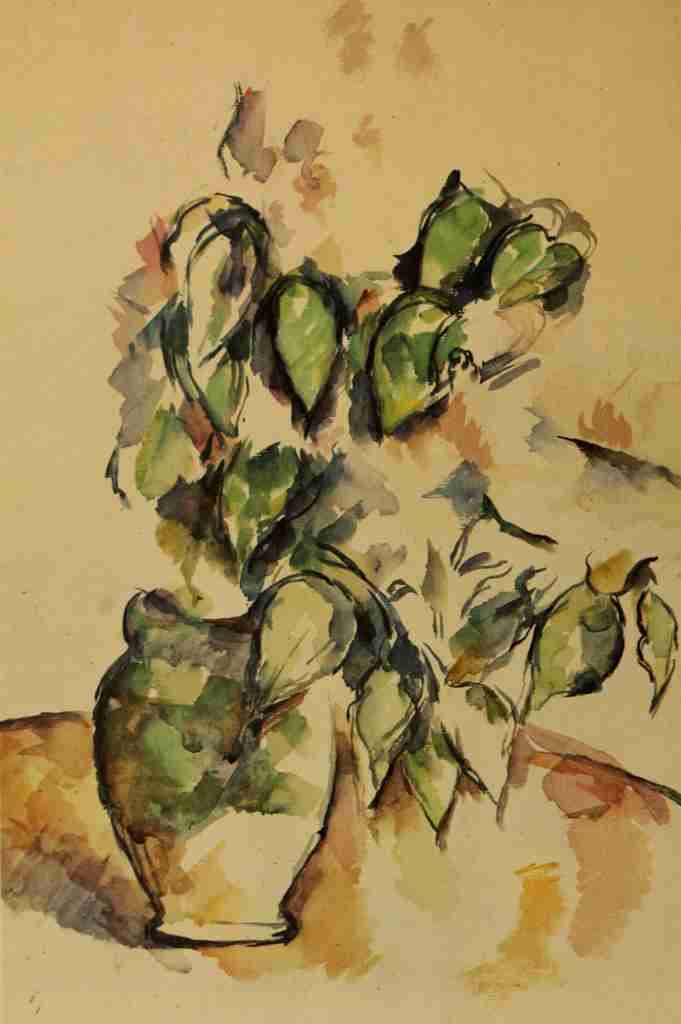 Cezanne Paul 1839 1906 Paul Cezanne 1944 The Plant A4 Photo Print