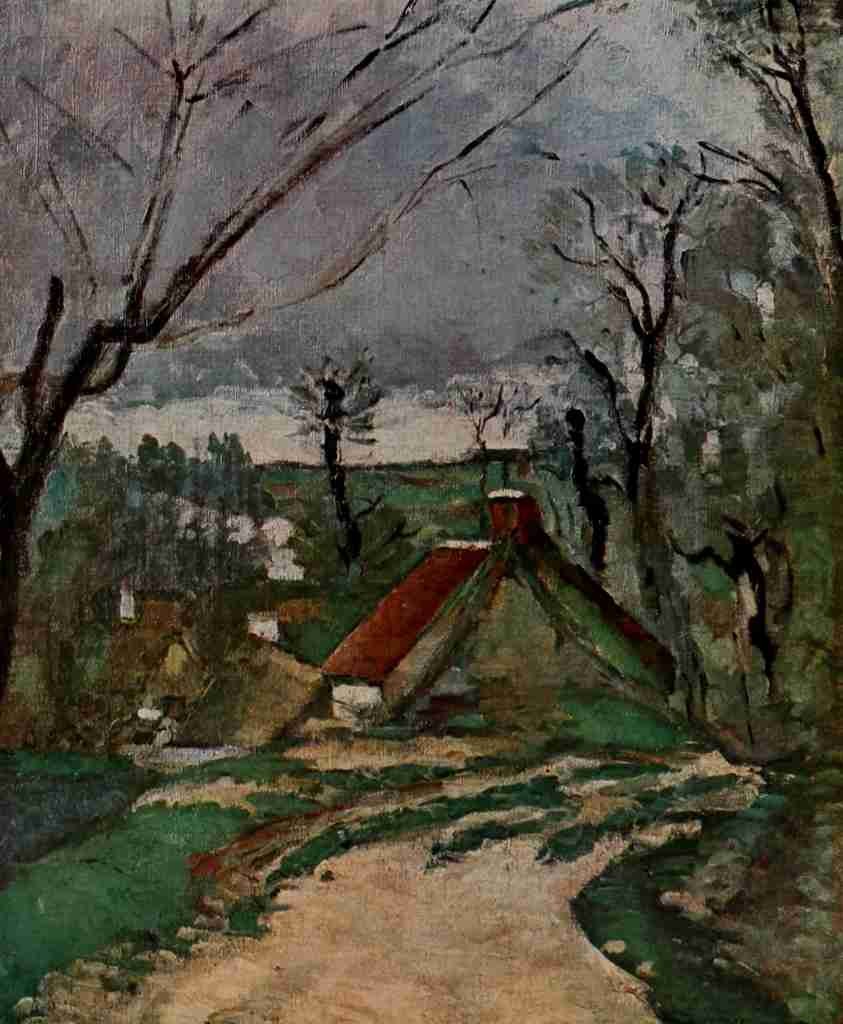 Cezanne Paul 1839 1906 The Barns A4 Photo Print