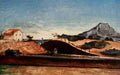 Cezanne Paul 1839 1906 The Railway Cutting 1870 A4 Photo Print