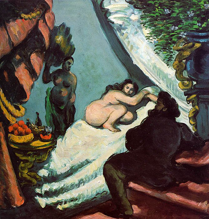 Cezanne Paul A Modern Olympia 1869 70 Art A4 Photo Print UK