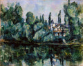 Cezanne Paul Banks 1888 Art A4 Photo Print