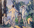 Cezanne Paul Bathers 1890 Art A4 Photo Print