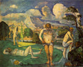 Cezanne Paul Bathers Rest 1873 Art A4 Photo Print UK