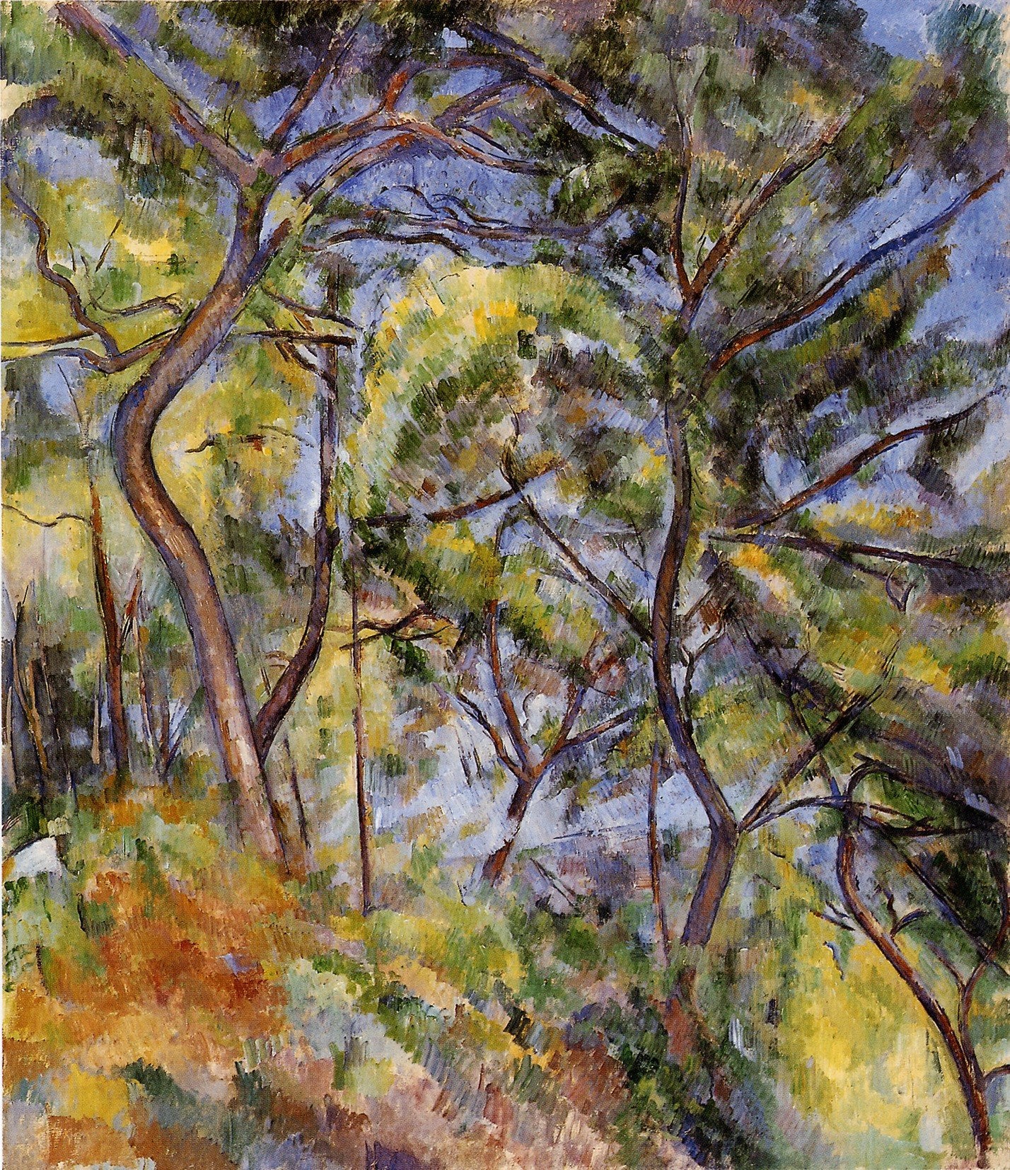 Cezanne Paul Bosco 1894 Art A4 Photo Print