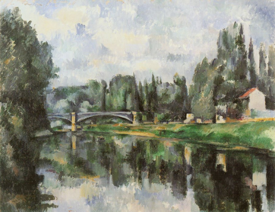 Cezanne Paul Bridge 1888 94 Art A4 Photo Print