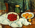 Cezanne Paul Cherries 1885 87 Art A4 Photo Print