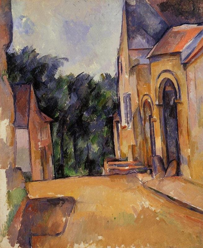 Cezanne Paul Farm At Montgeroult Art A4 Photo Print