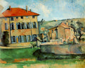 Cezanne Paul Farm Bouffan 1889 90 Art A4 Photo Print