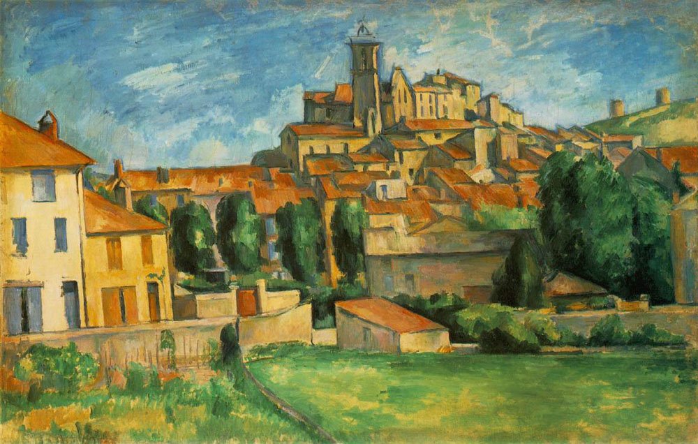 Cezanne Paul Gardanne 1885 86 Art A4 Photo Print