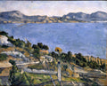 Cezanne Paul L Estaques Gulf Of Marseilles 1878 Art A4 Photo Print
