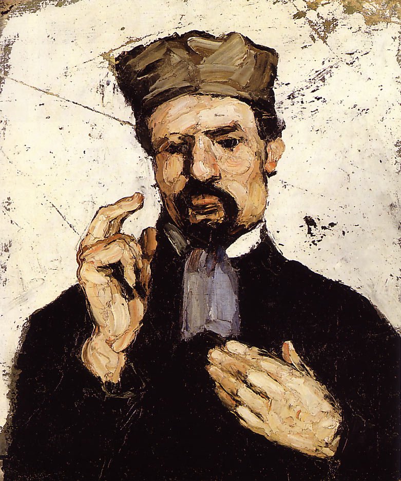Cezanne Paul L'avocat (L'oncle Dominique) 1866 Art A4 Photo Print