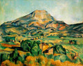 Cezanne Paul Mont Sainte Victoire c1895 A4 Photo Print
